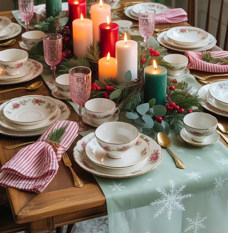 christmas table decor2