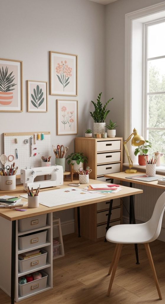 craft room plans