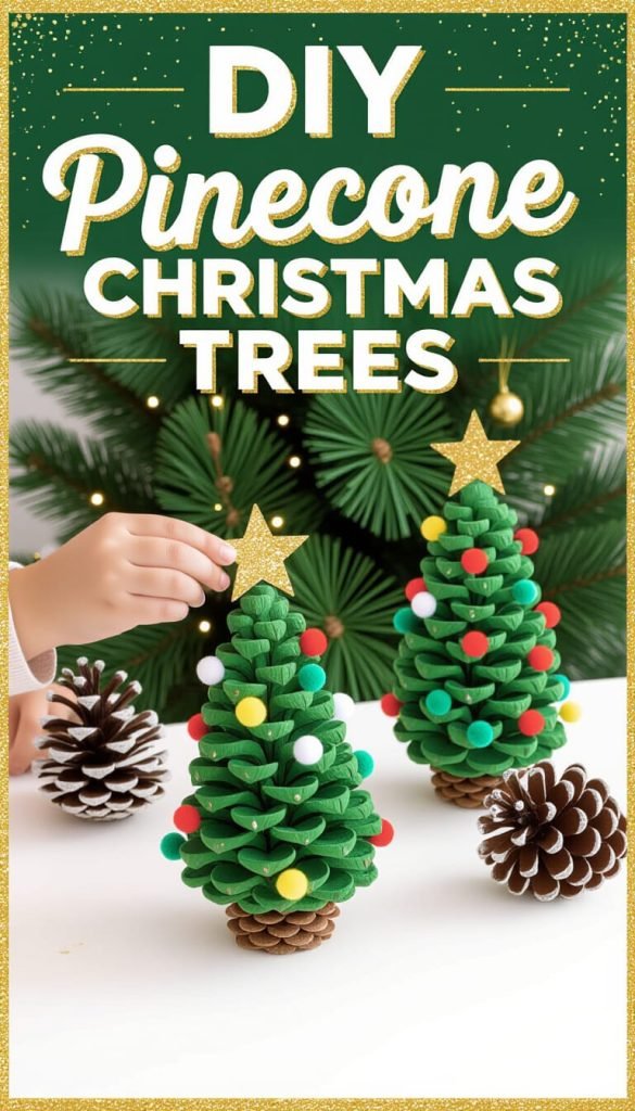 A Week of Holiday Crafts: 7 Easy Projects to Try with Kids pinecones