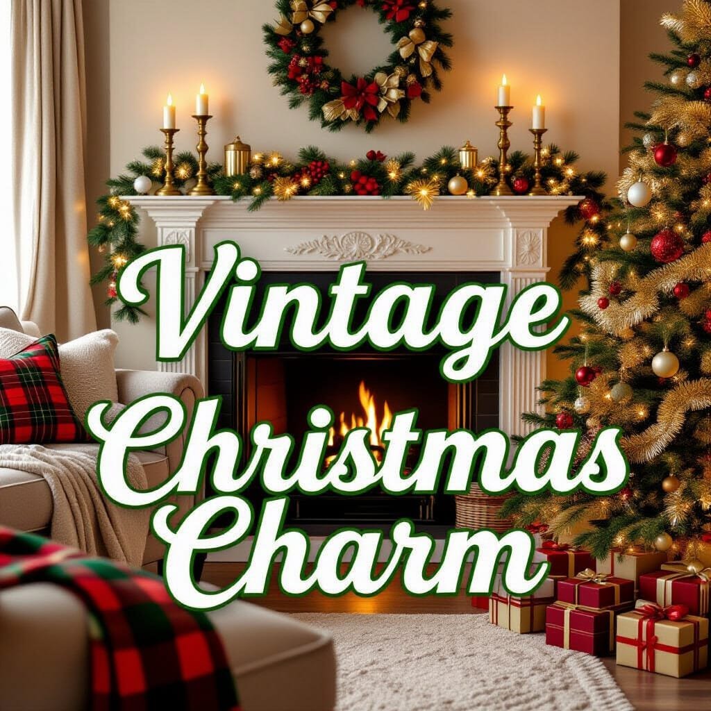 Vintage Christmas Decorating Ideas for a Cozy, Timeless Holiday Look vintagechristmas