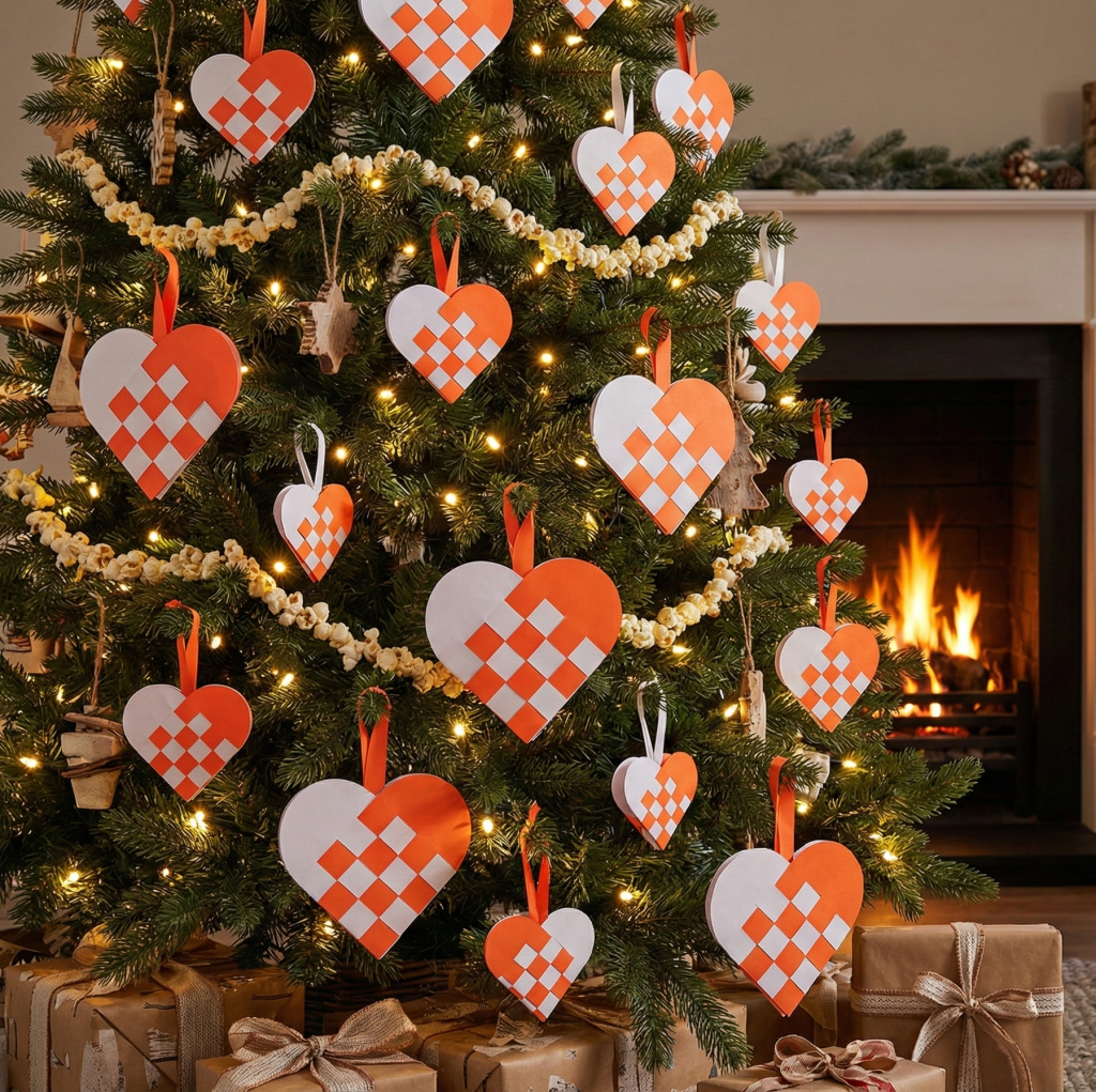 DIY Paper Ornament Ideas for a Beautiful Handmade Christmas Tree diy ornaments paper (1)