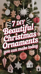 diy ornaments paper