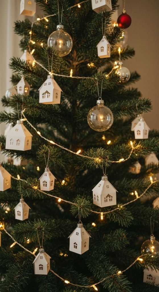DIY Paper Ornament Ideas for a Beautiful Handmade Christmas Tree diy ornaments paper (2)