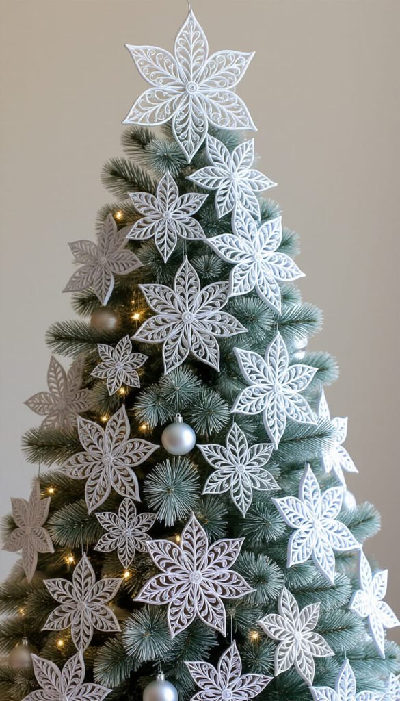DIY Paper Ornament Ideas for a Beautiful Handmade Christmas Tree diy ornaments paper (3)