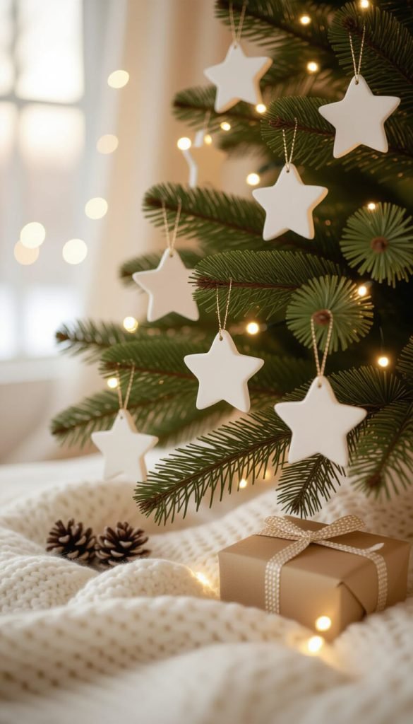 DIY Air Dry Clay Ornaments & Holiday Decor Ideas airdryclayornaments