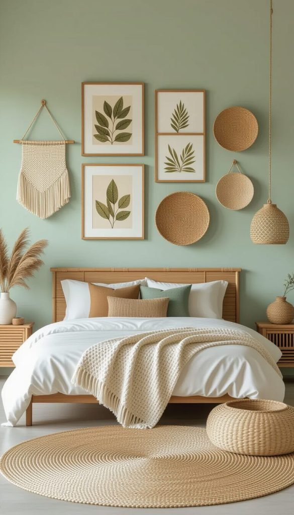 From Paint to Paneling: Creative Bedroom Accent Wall Inspiration bedroomaccent (2)
