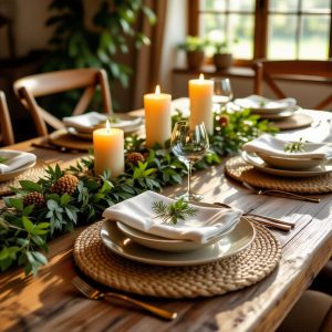 Fun & Fresh Natural Table Setting Ideas for Any Occasion funnaturaltable