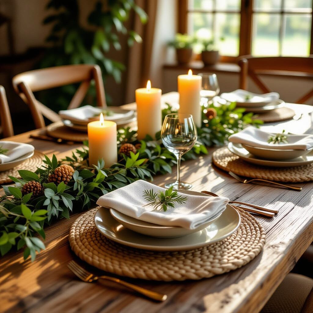 Fun & Fresh Natural Table Setting Ideas for Any Occasion funnaturaltable