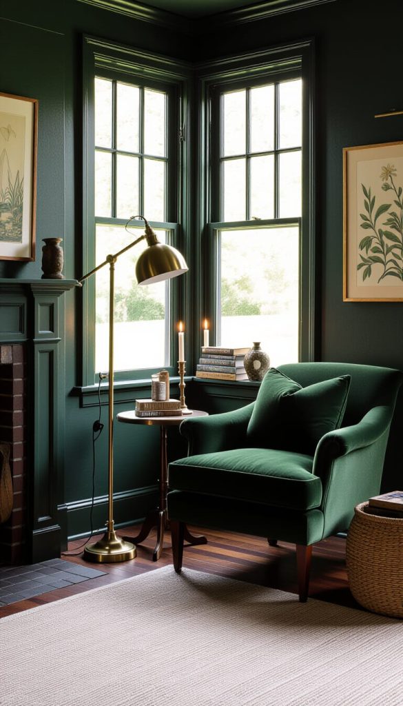 Rich, Dramatic, and Cozy: 7 Ways to Style Moody Interiors moodyinterior (3)