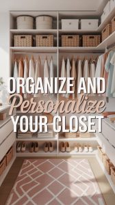 How to Design a Walk-In Closet When You’re Short on Space personalized closet2