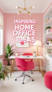 Home Office Decor Ideas That Boost Creativity and Keep You Organized home office decor