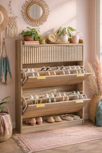 Stylish and Space-Saving: How to Build a Shoe Organizer for Small Spaces shoe storage