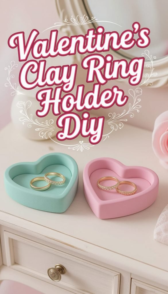 valentine air dry clay