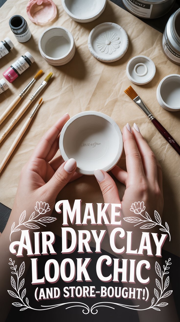 Beginner’s Guide to Air Dry Clay: The Key Steps to Making Your Creations Look Store-Bought air dry clay chic
