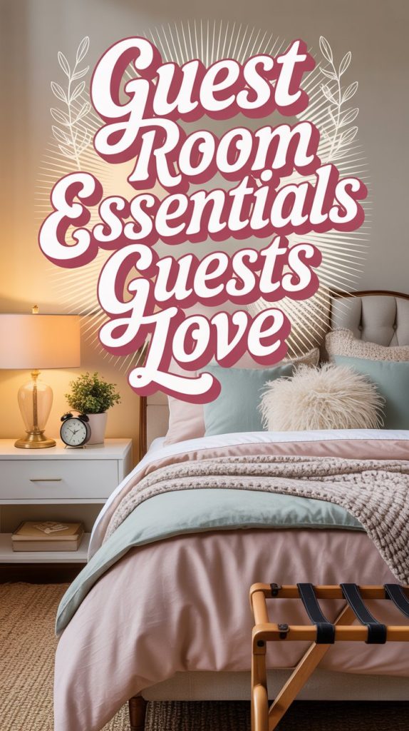 Guest Room Essentials That Make Visitors Feel Instantly Welcome guest bed 3