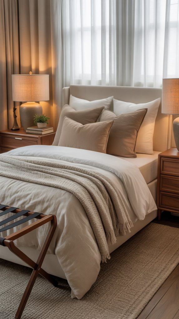 Guest Room Essentials That Make Visitors Feel Instantly Welcome guest bed2
